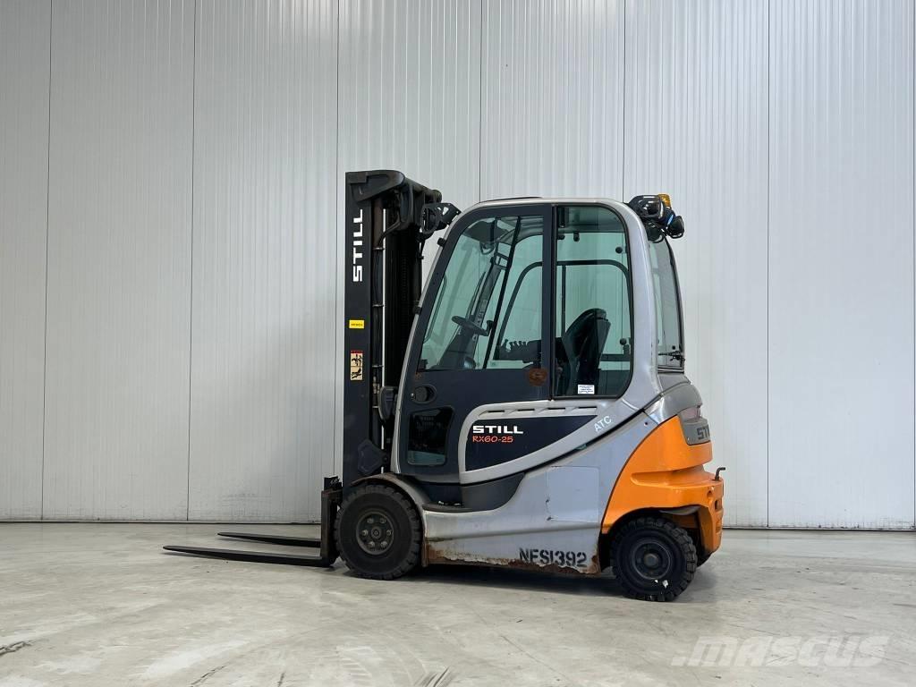 Still RX60-25 شاحنات ذات رافعات شوكية تعمل بالكهرباء