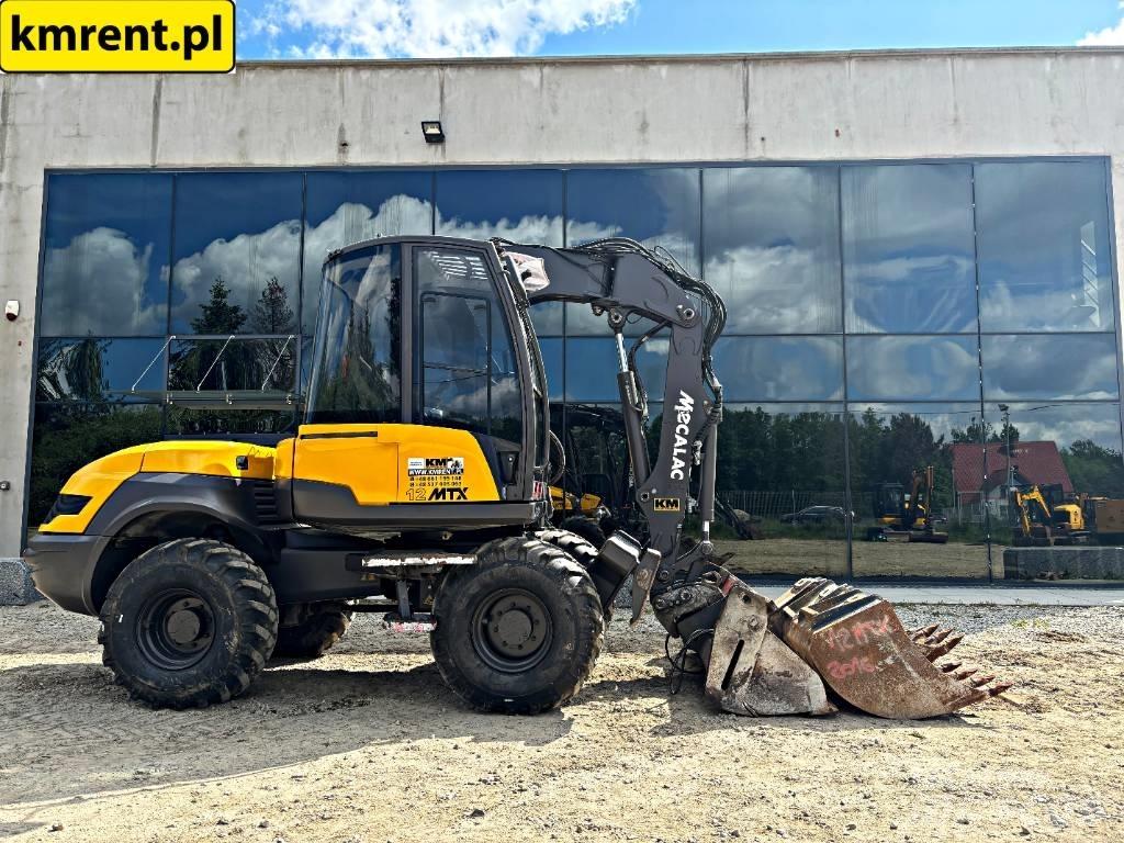 Mecalac 12 M TX لوادر ذات جرافات عكسية