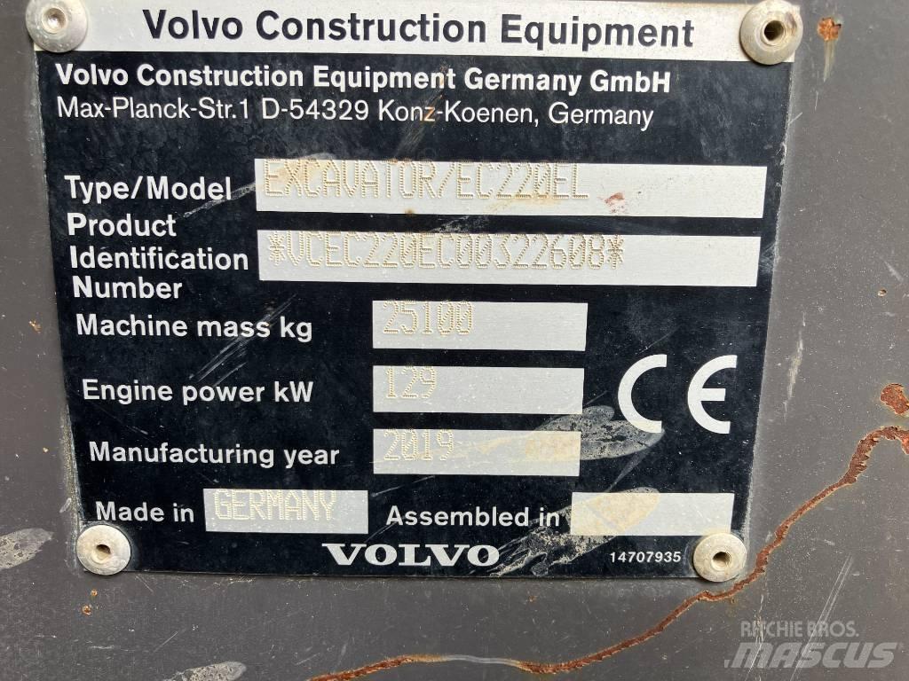 Volvo EC 220 E حفارات زحافة