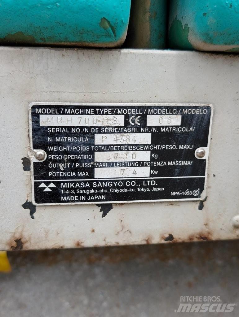 Mikasa MRH 700 DS ضاغطات التربة