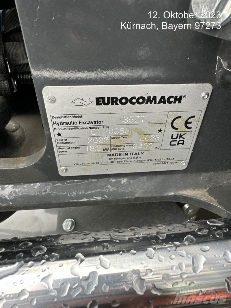 Eurocomach 35ZT حفارات صغيرة أقل من 7 طن (حفارات صغيرة)