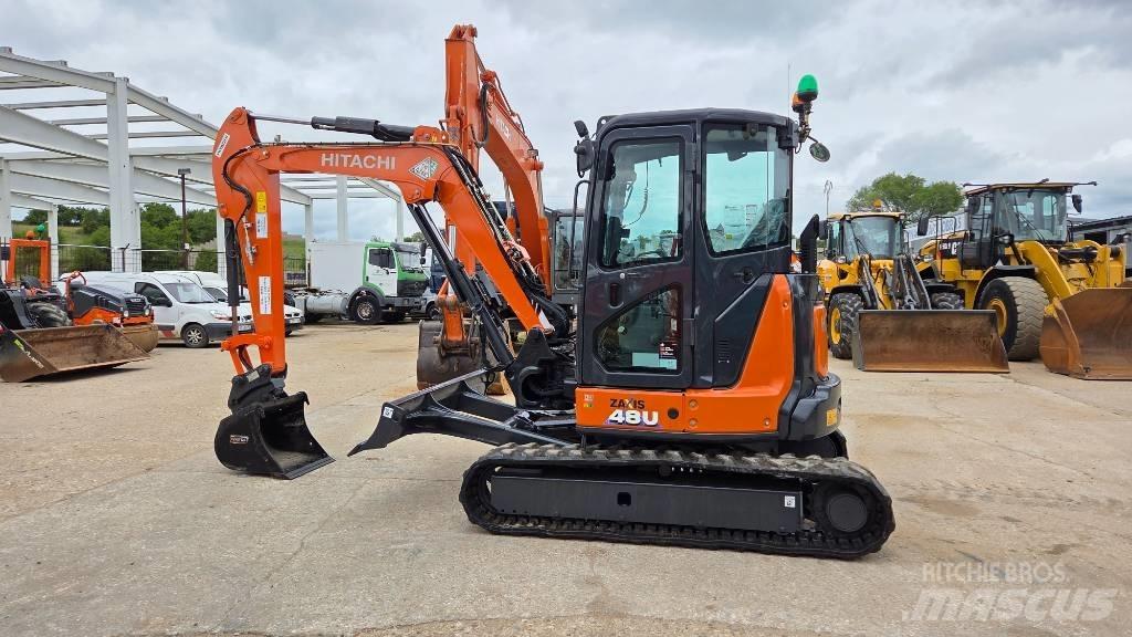 Hitachi ZX 48 U-6 حفارات صغيرة أقل من 7 طن (حفارات صغيرة)