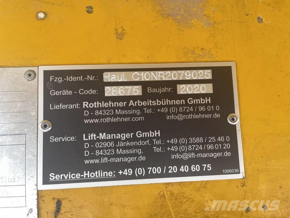 Haulotte Compact 10 رافعات مقصية الشكل