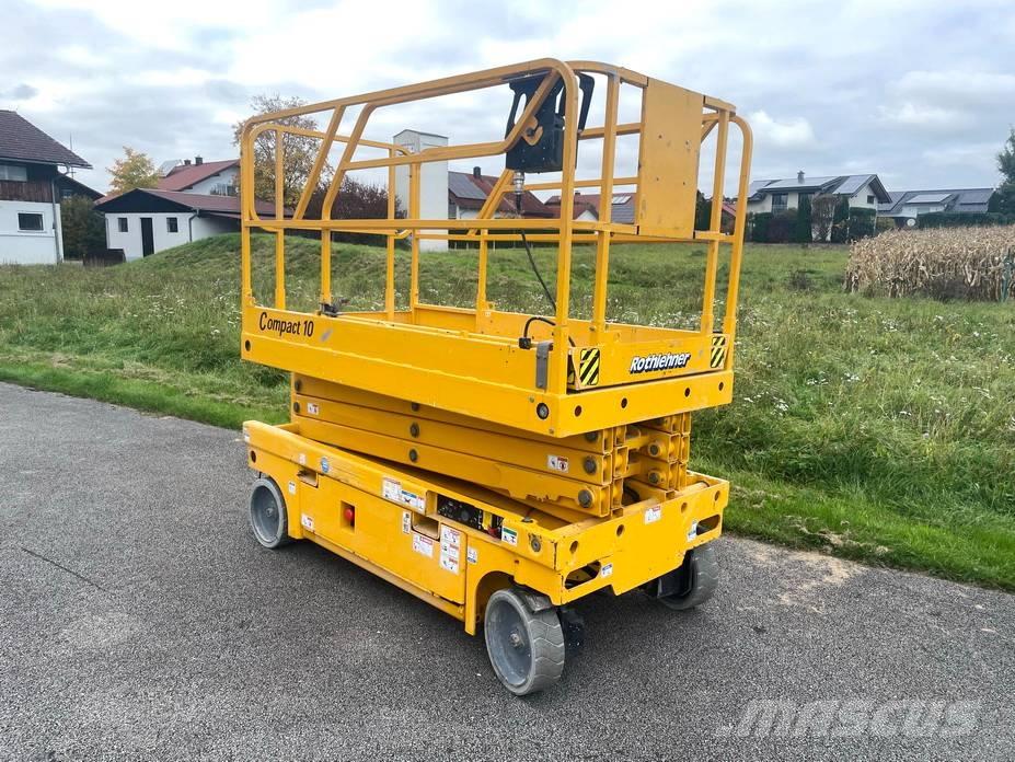 Haulotte Compact 10 رافعات مقصية الشكل
