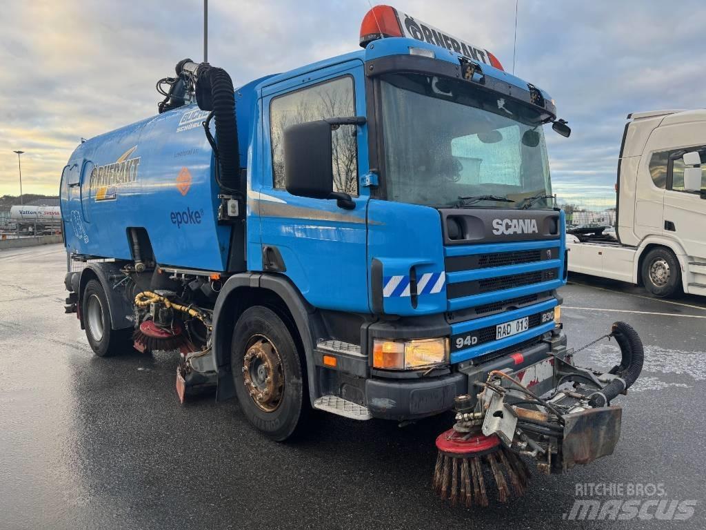 Scania P94DB شاحنات المخلفات