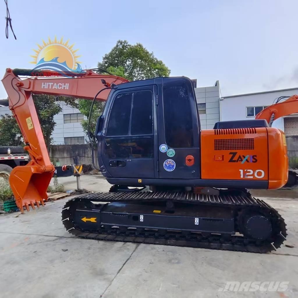 Hitachi zx120 حفارات زحافة