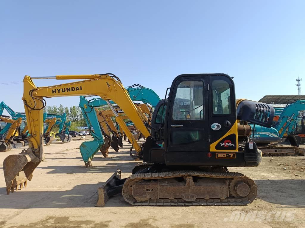 Hyundai Robex 60-7 حفارات صغيرة أقل من 7 طن (حفارات صغيرة)