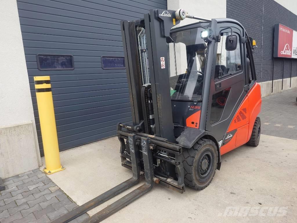 Linde H35T/393-02 شاحنات LPG