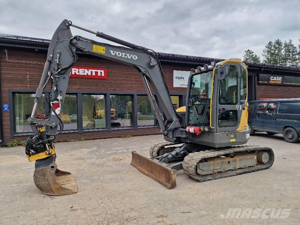 Volvo ECR 58 D حفارات صغيرة أقل من 7 طن (حفارات صغيرة)