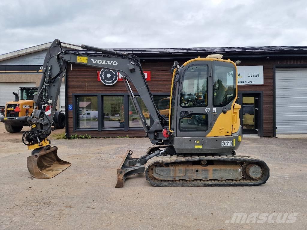 Volvo ECR 58 D حفارات صغيرة أقل من 7 طن (حفارات صغيرة)