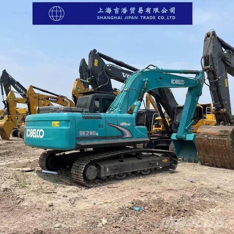 Kobelco sk260 حفارات زحافة