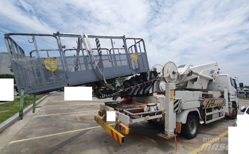 Horyong SKY450 المنصات الهوائية المثبتة على شاحنة