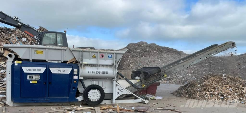 Lindner Urraco 75 D آلات تمزيق المخلفات