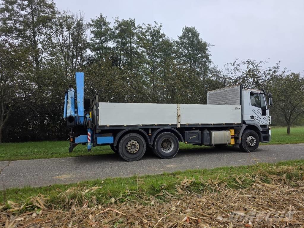 Iveco Stralis AD 420+ شاحنات مسطحة/مفصلية الجوانب