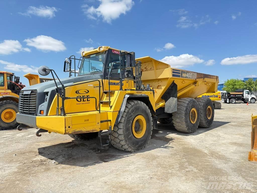 Komatsu HM400-5 ساحبات مفصلية