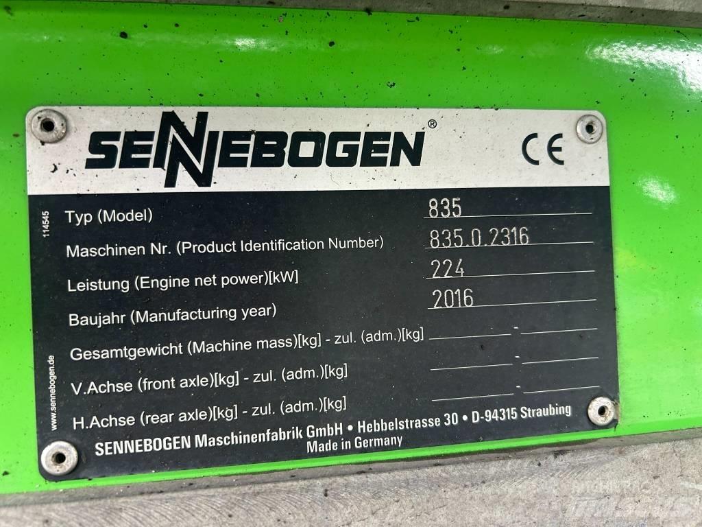Sennebogen 835 M مناولات المخلفات / مناولات صناعية