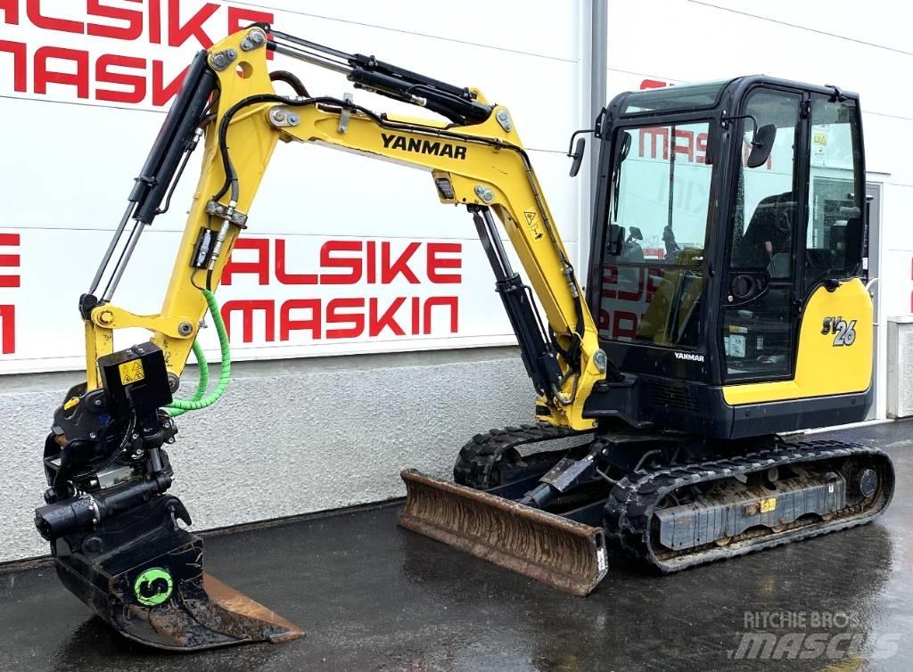 Yanmar SV 26 حفارات صغيرة أقل من 7 طن (حفارات صغيرة)