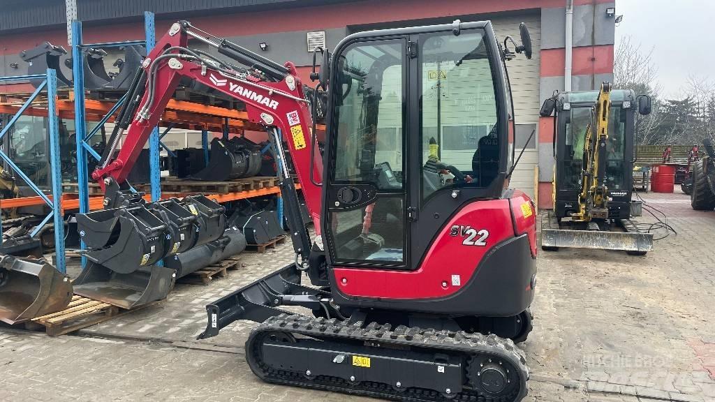 Yanmar SV 22 حفارات صغيرة أقل من 7 طن (حفارات صغيرة)