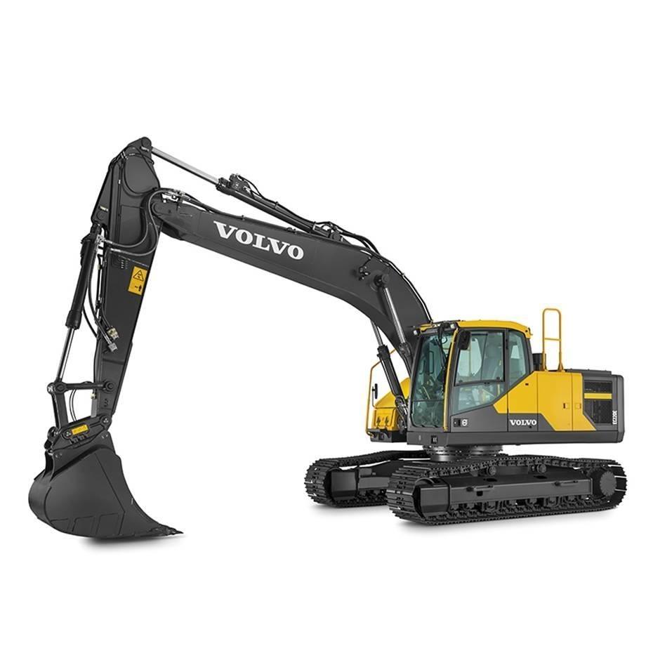 Volvo EC 220 E حفارات زحافة