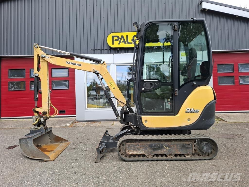 Yanmar SV 18 حفارات صغيرة أقل من 7 طن (حفارات صغيرة)