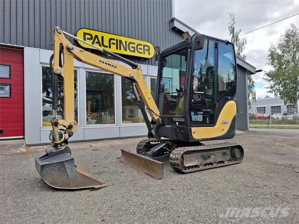 Yanmar SV 18 حفارات صغيرة أقل من 7 طن (حفارات صغيرة)
