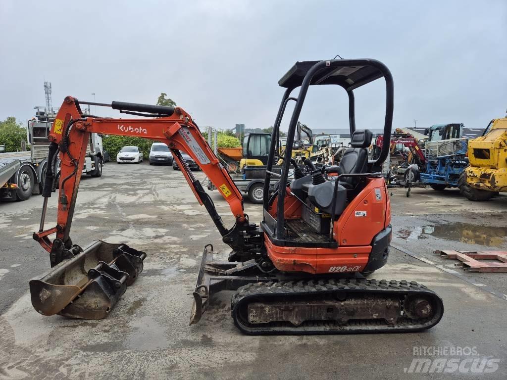 Kubota U20 حفارات صغيرة أقل من 7 طن (حفارات صغيرة)