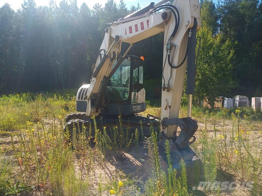 Terex TC 125 حفارات وسط 7 طن - 12 طن