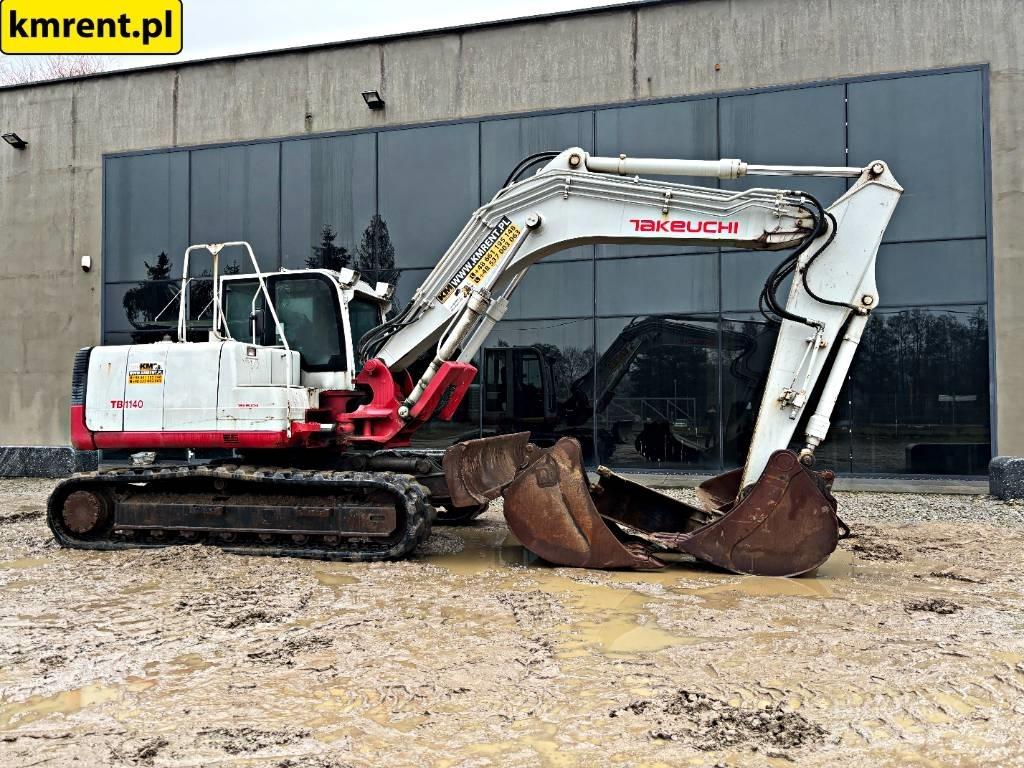 Takeuchi TB 1140 حفارات زحافة