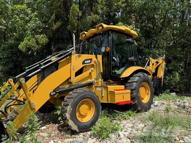 CAT 420 F لوادر ذات جرافات عكسية