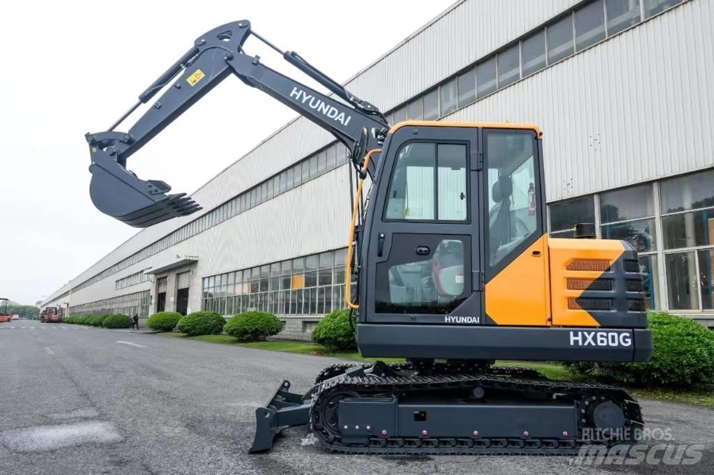 Hyundai HX 60 حفارات بعجل