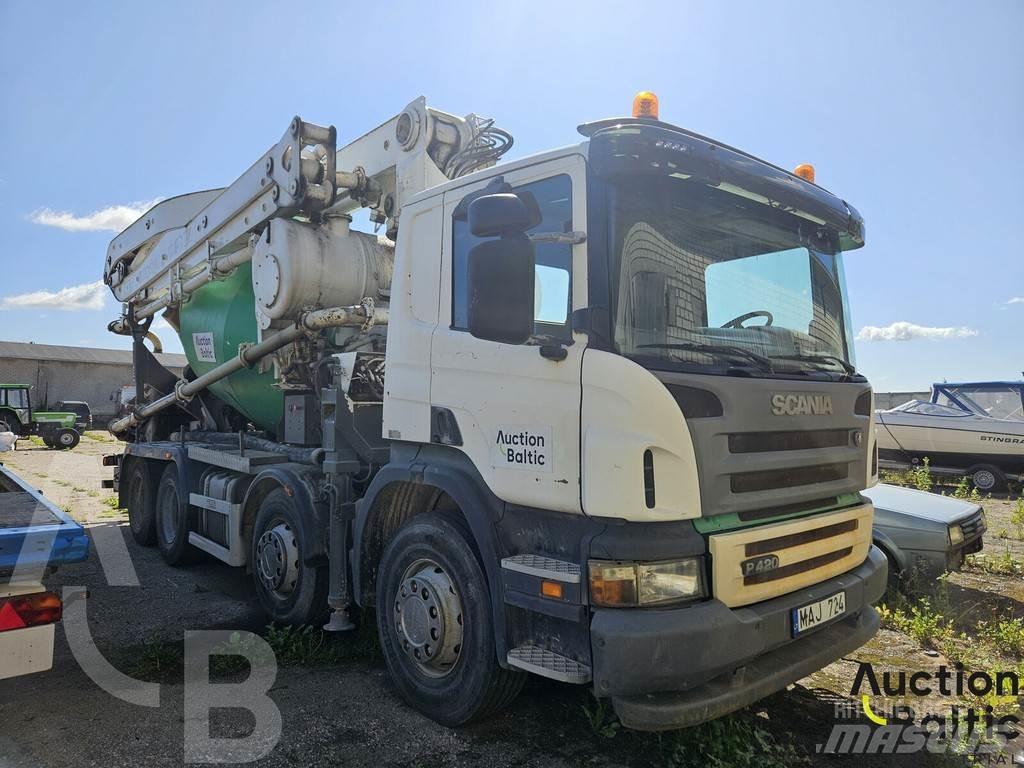Scania P 420 مضخات خرسانة