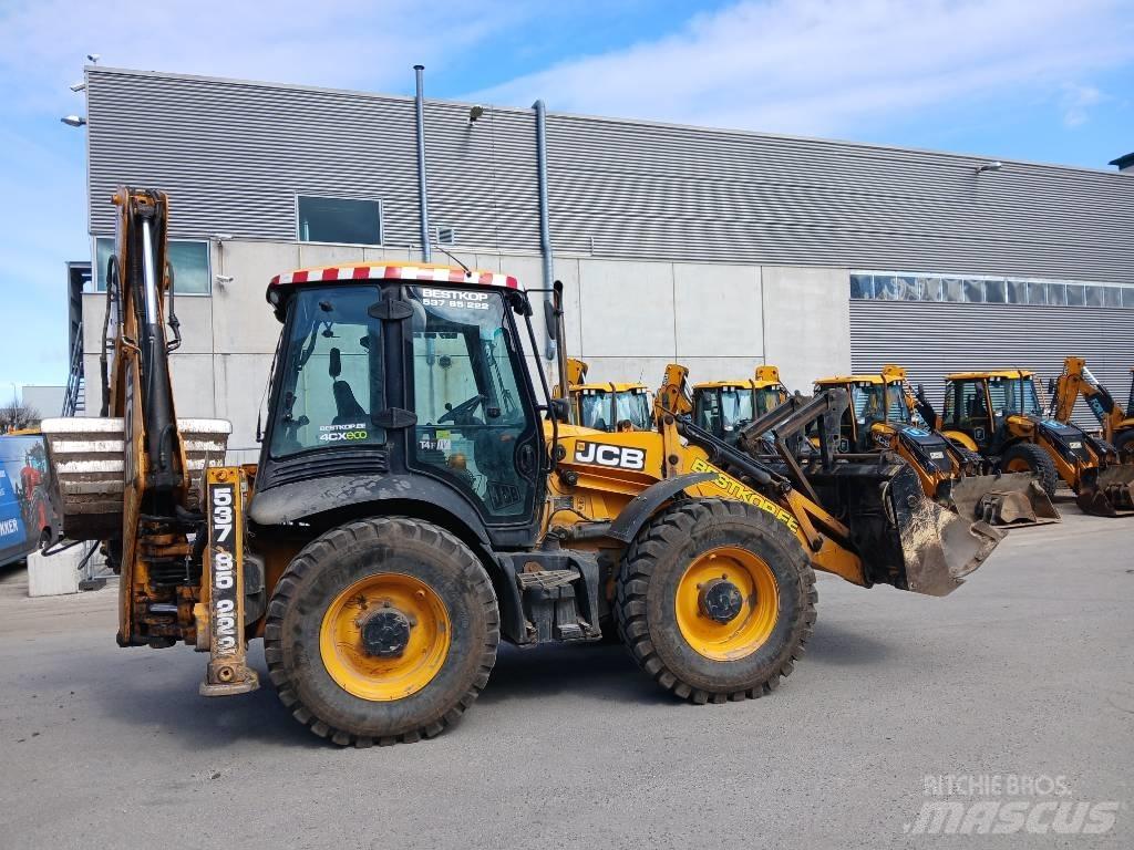 JCB 4 CX لوادر ذات جرافات عكسية