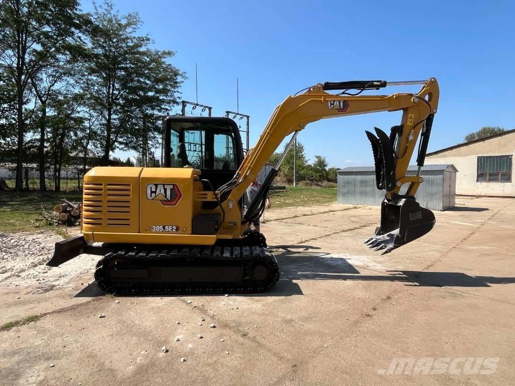 CAT 305.5 E2 حفارات صغيرة أقل من 7 طن (حفارات صغيرة)