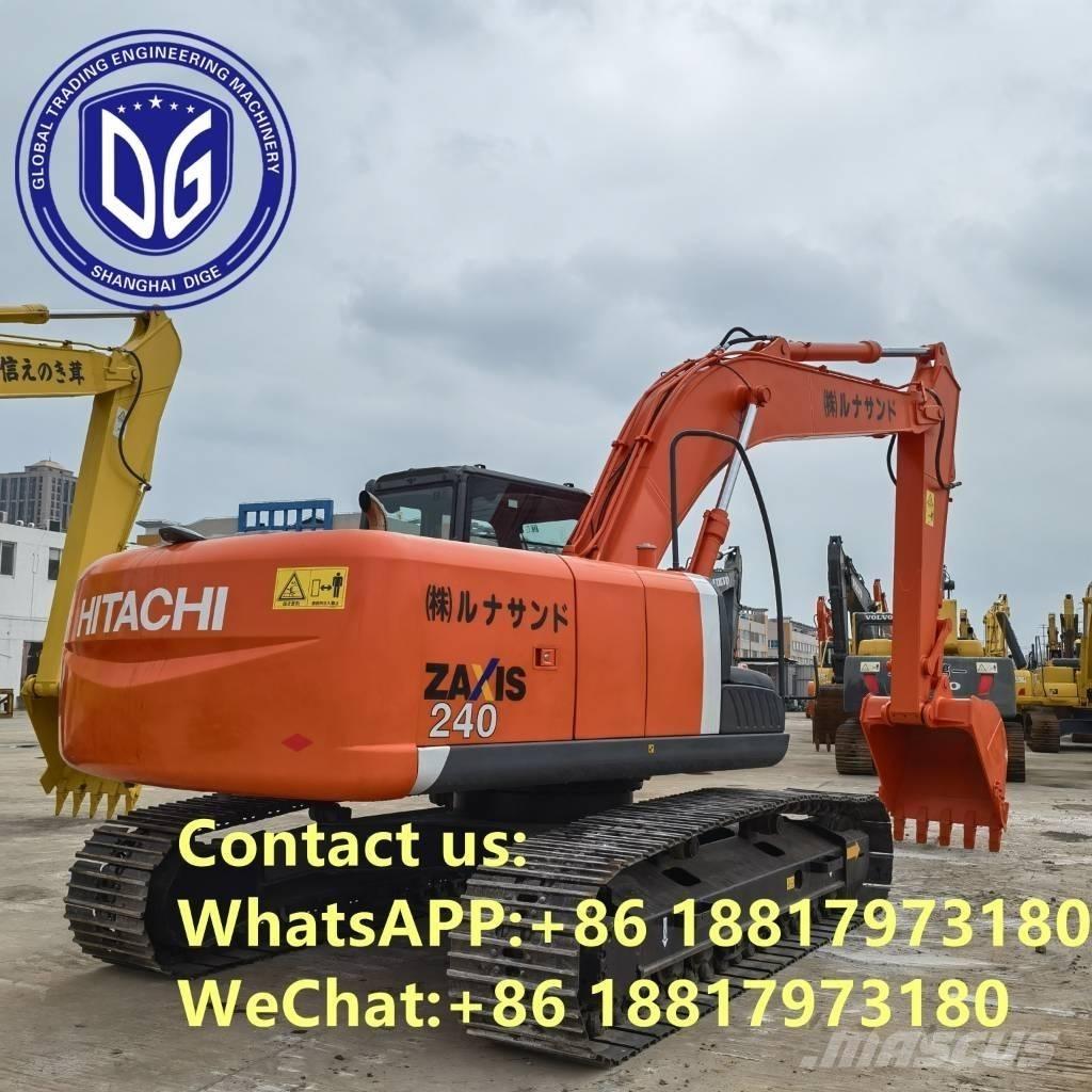 Hitachi ZX 240-3 حفارات زحافة
