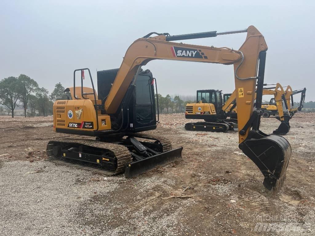 Sany SY 75 C حفارات زحافة