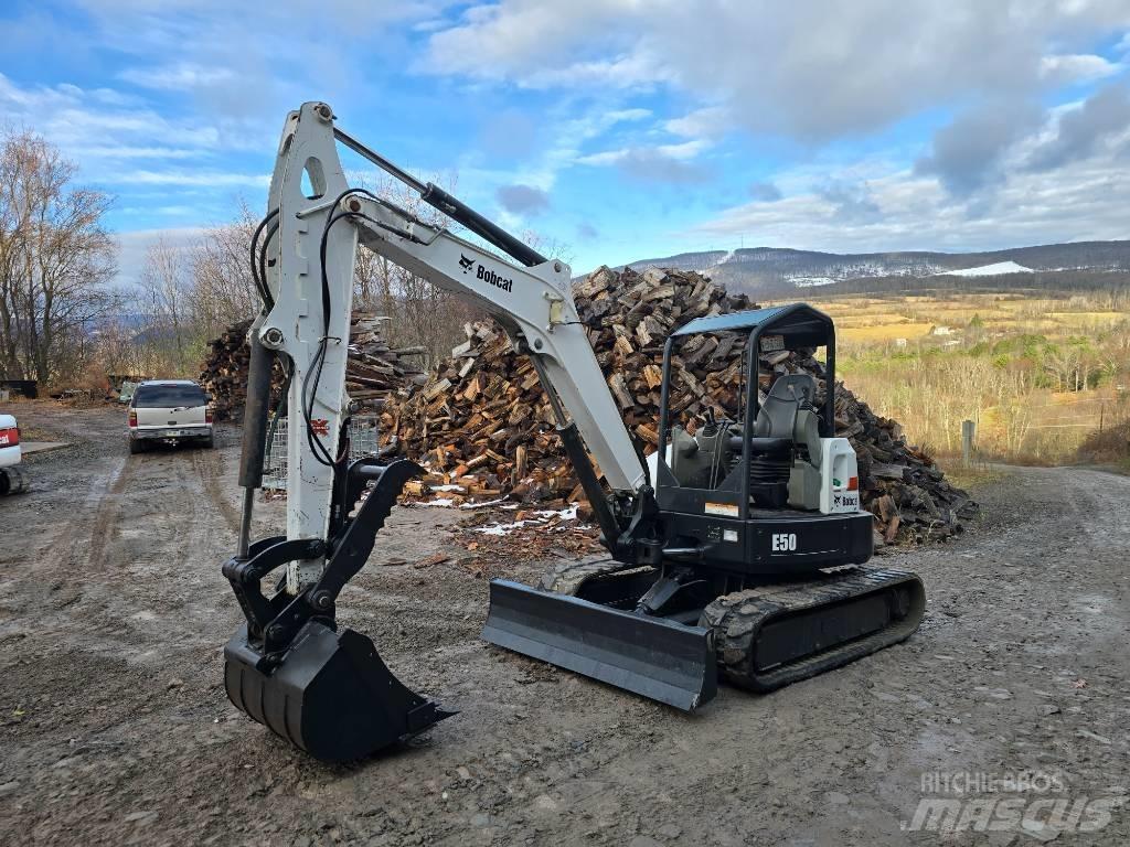 Bobcat E 50 حفارات صغيرة أقل من 7 طن (حفارات صغيرة)