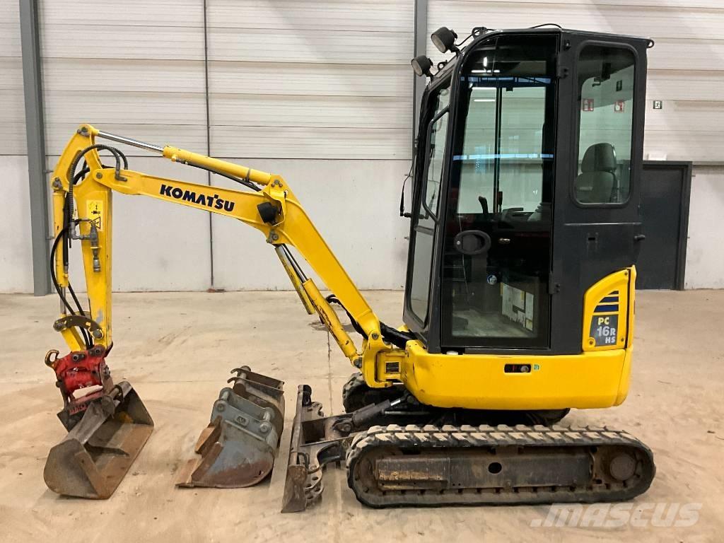 Komatsu PC 16 R-3 حفارات صغيرة أقل من 7 طن (حفارات صغيرة)
