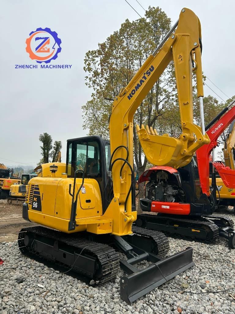 Komatsu PC 56 حفارات صغيرة أقل من 7 طن (حفارات صغيرة)