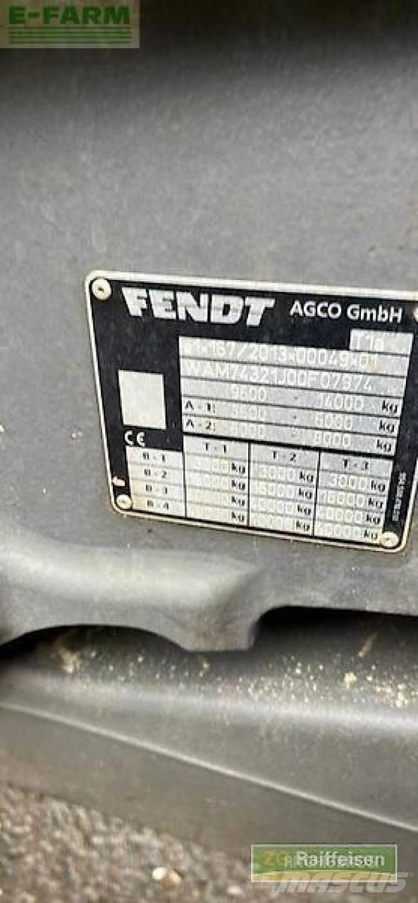 Fendt 724 vario الجرارات