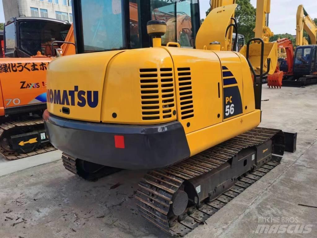 Komatsu PC 56 حفارات زحافة