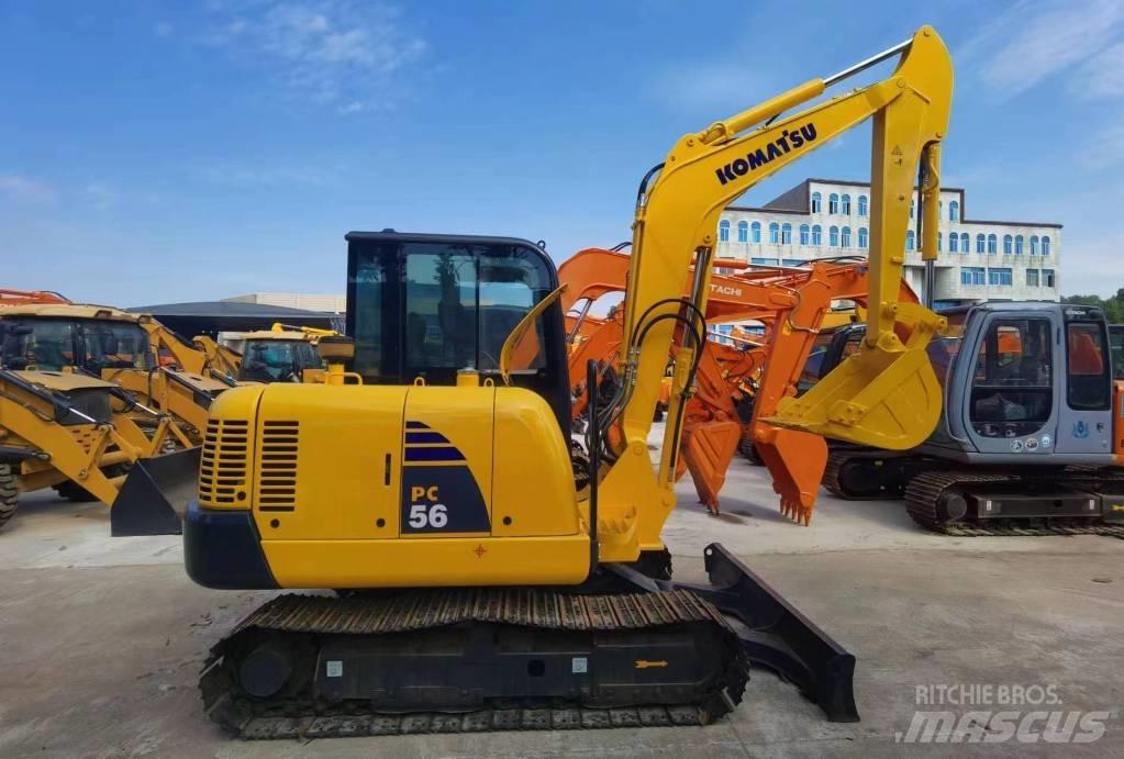Komatsu PC 56 حفارات زحافة
