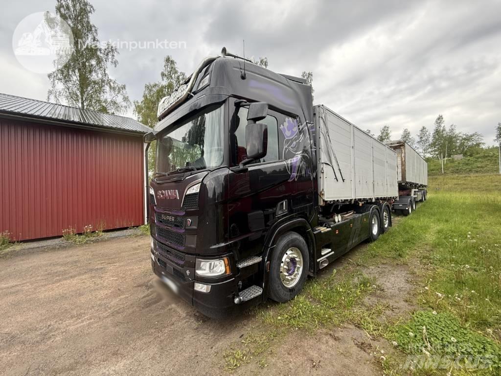 Scania R 730 EKIPAGE شاحنات قلابة