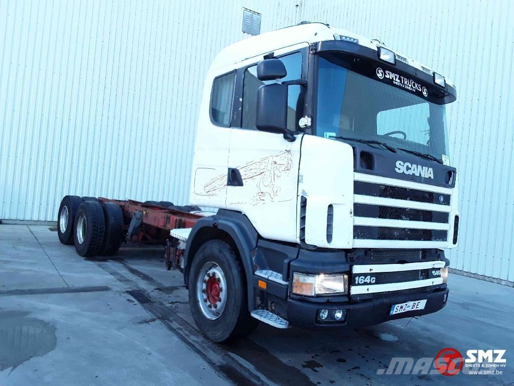 Scania 164 580 6x4 شاحنات بمقصورة وهيكل