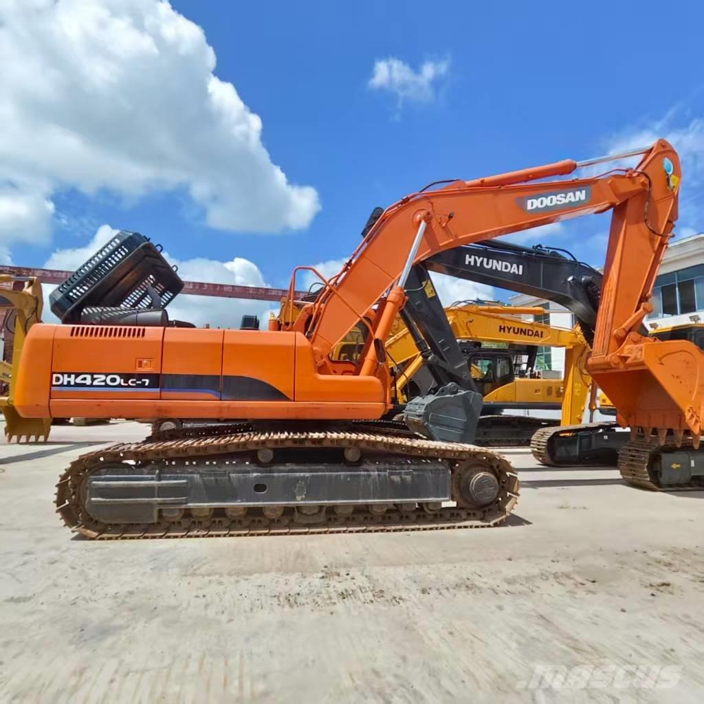 Doosan DH420LC-7 حفارات زحافة
