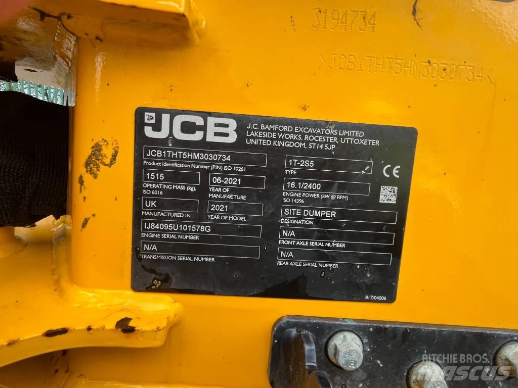 JCB 1T 2S5 عربات نقل قلابة للمواقع