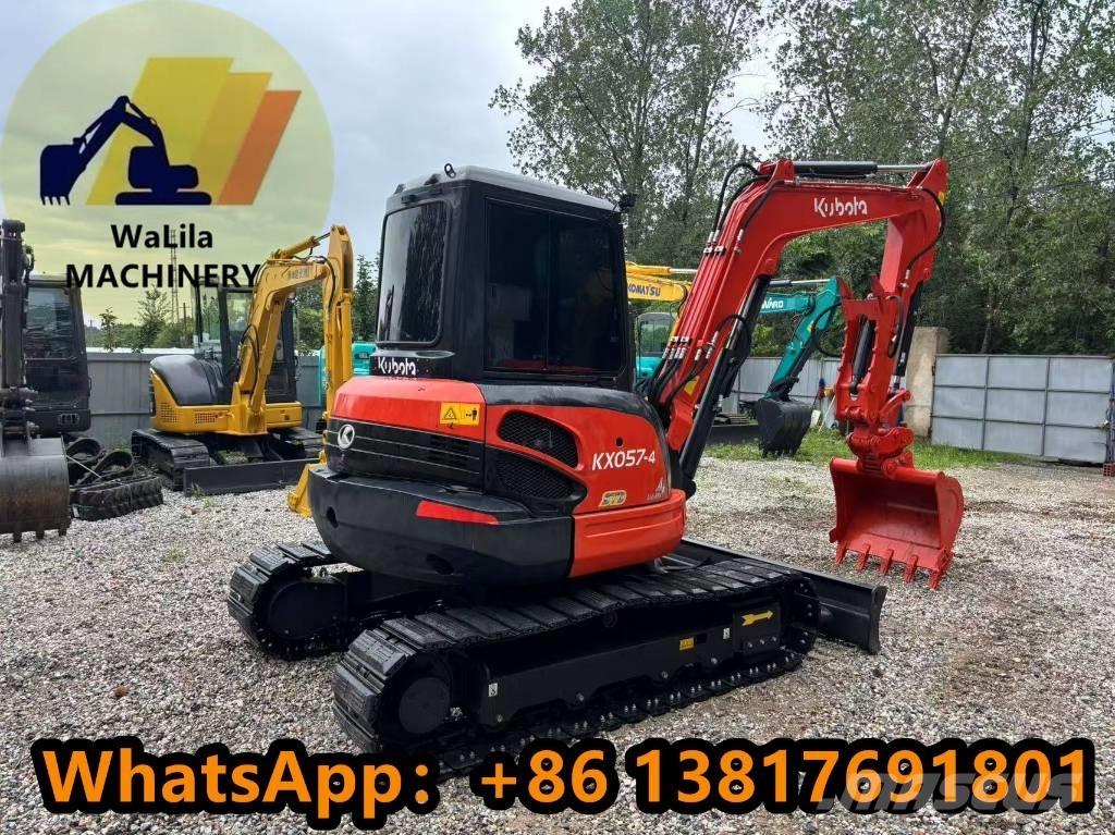 Kubota KX 057-4 حفارات صغيرة أقل من 7 طن (حفارات صغيرة)