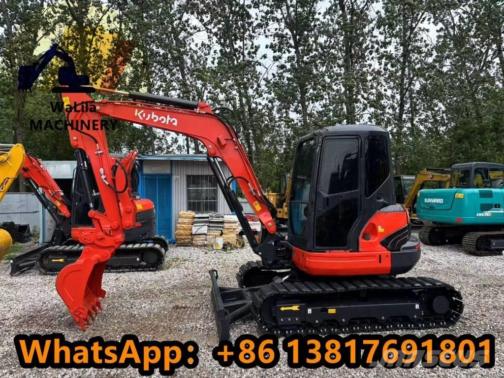 Kubota KX 057-4 حفارات صغيرة أقل من 7 طن (حفارات صغيرة)