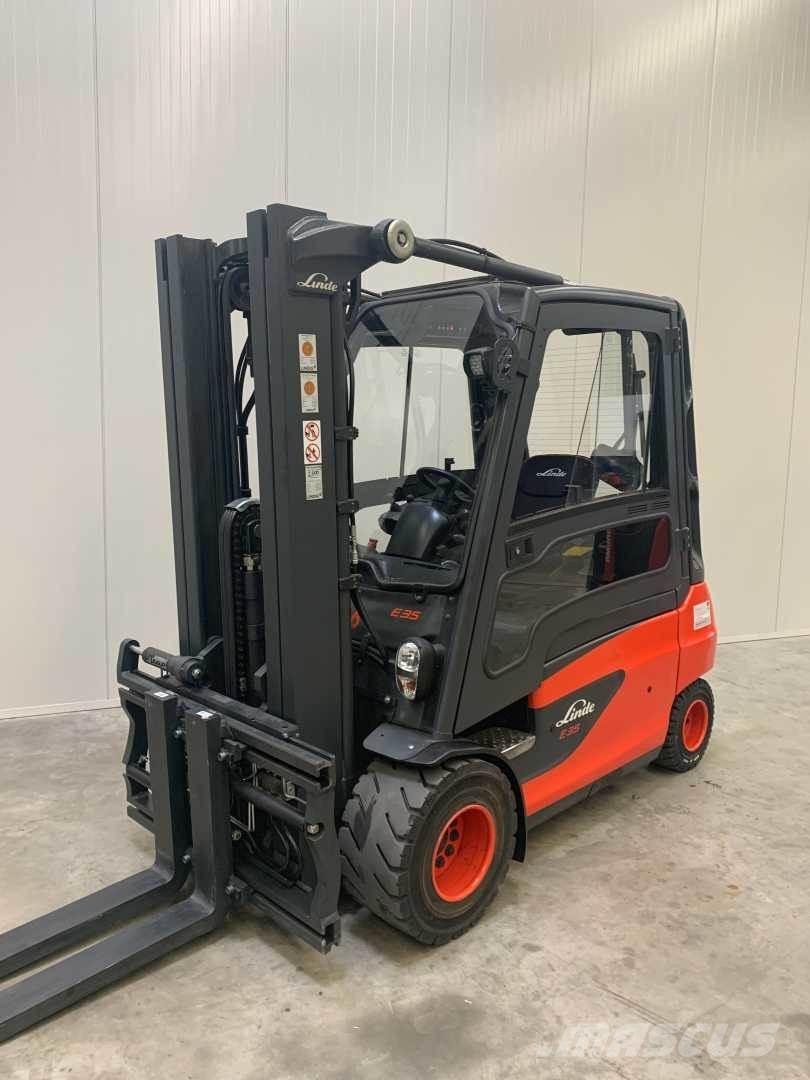 Linde E35L شاحنات ذات رافعات شوكية تعمل بالكهرباء