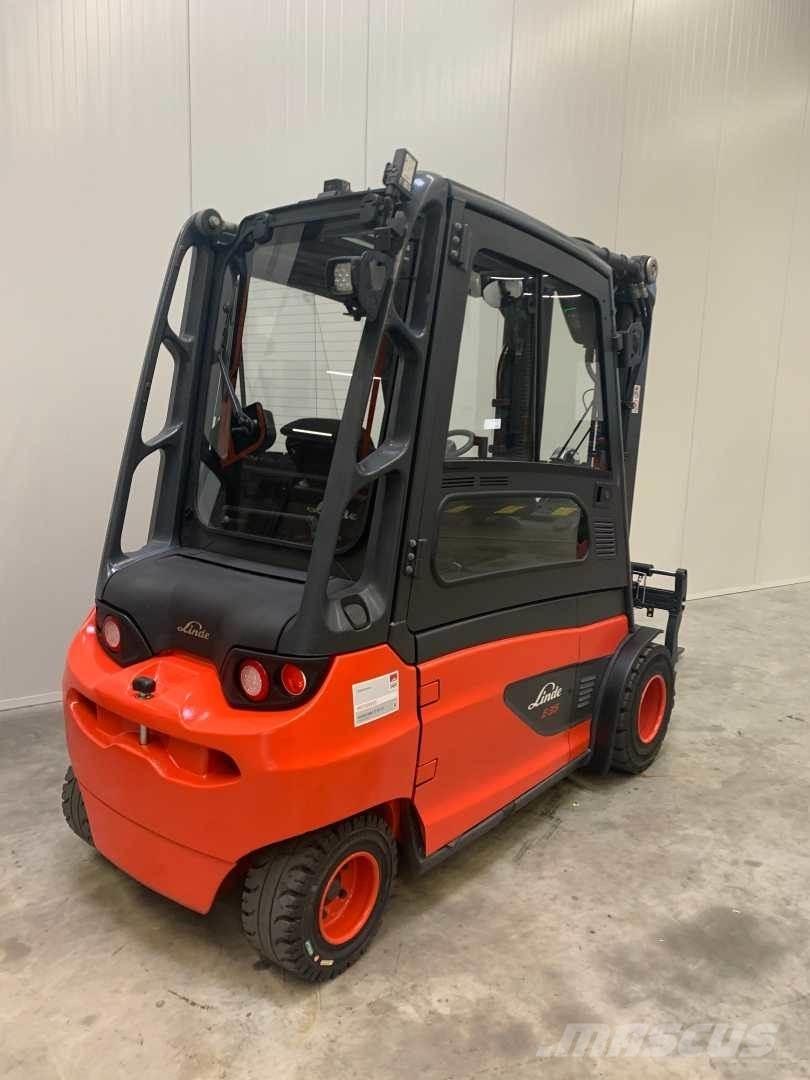 Linde E35L شاحنات ذات رافعات شوكية تعمل بالكهرباء