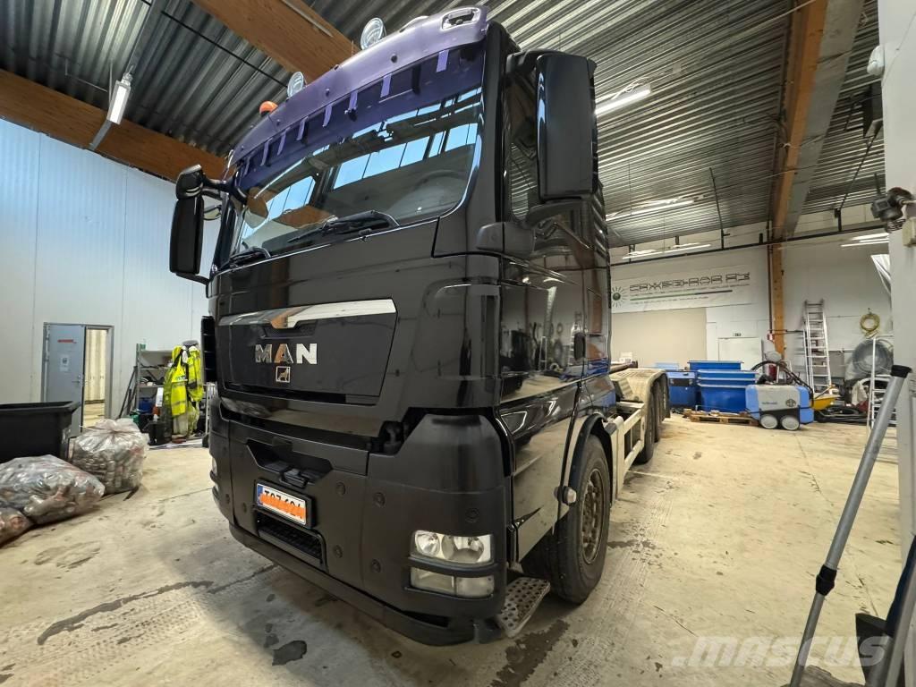 MAN TGX 35.540 شاحنات الرافعات الخطافية